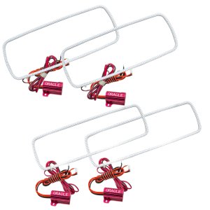 Ford Excursion Headlight Halo Kit - ORACLE Lighting - LED - White - 2005 Ford Excursion Headlight Halo Kit - ORACLE Lighting - LED - White - 2005